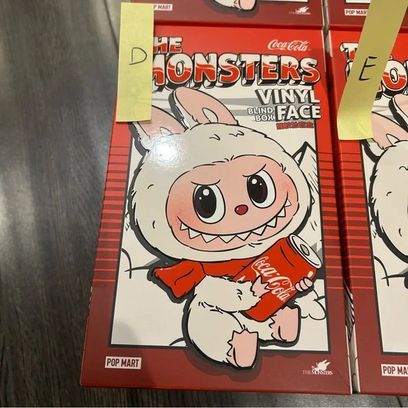 Pop Mart Labubu Coca-Cola The Monsters Vinyl Face Blind Box not opened Brand New - Picture 9 of 16